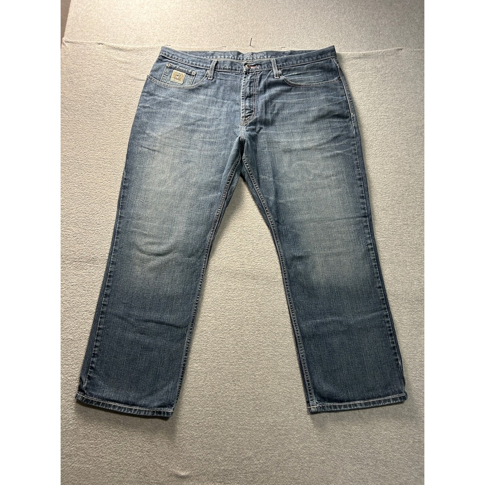 CINCH Western Cowboy Denim Jeans Mens 42x30 Medium Wash Relaxed Straight Leg Fit